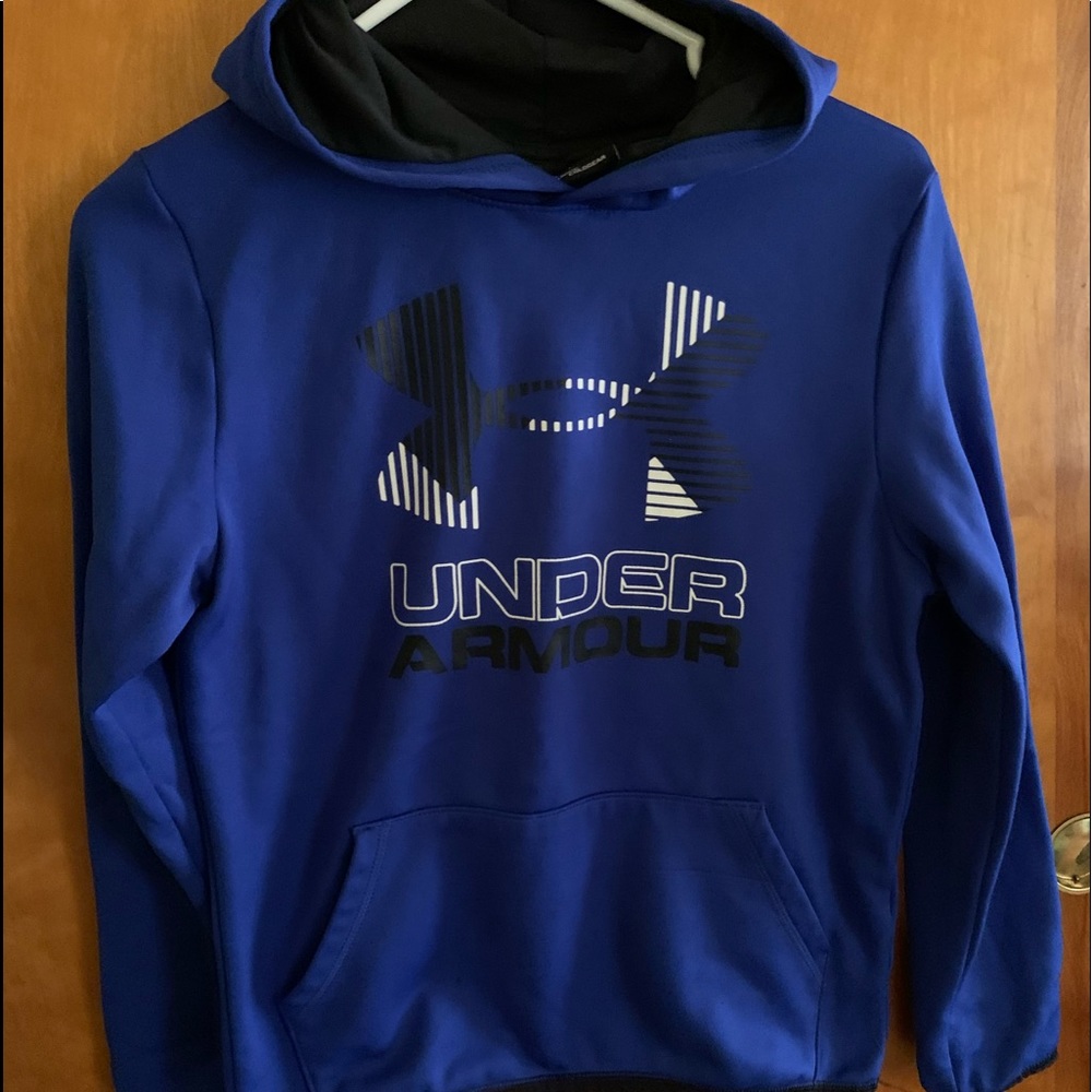 Boys hooded sweatshirt UnderArmor Size YXL